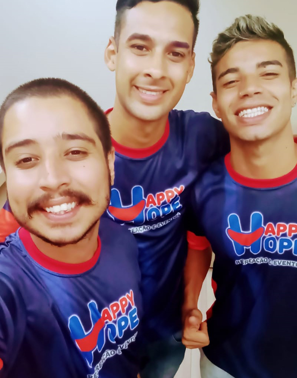 Equipe de recreadores da Happy Hope
